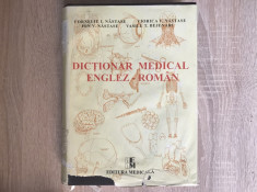 Dic?ionar medical englez-roman/ colectiv/ stare buna//Ed 1998// foto