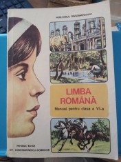 Manual limba romana clasa a VI-a. Butoi ?i Constantinescu. 1993 foto