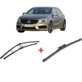 Cumpara ieftin Set 3 stergatoare MERCEDES-BENZ A-CLASS (W176) 2012-2018, parbriz si luneta, Valeo Silencio Xtrm