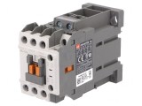 Contactor 3-pol 24VDC 22A cu 3 Contacte Auxiliare NO NC