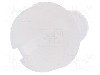 Surub M3, poliamida, lungime 4mm, cap rotund, pas filet 0.5, DREMEC - 8G201M3X04