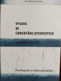 Plurilingvism si interculturalitate - Studii si cercetari nr. 41-42/2019