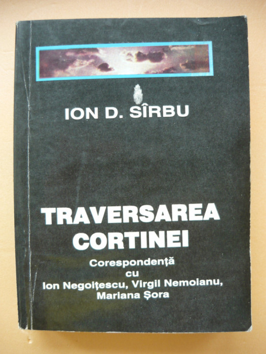 ION D. SARBU - TRAVERSAREA CORTINEI - 1994
