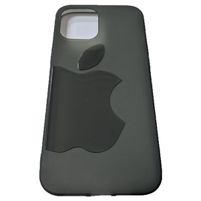 Husa iPhone 12 Pro Max 6.7 Silicon Dark Grey foto