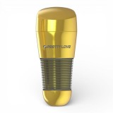 Masturbator PRETTY LOVE Kitty Vagina, simulare vaginală realistă cu material moale și flexibil, culoare auriu