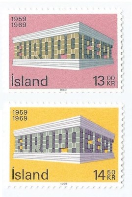 |Islanda, Europa CEPT, 1969, MNH foto
