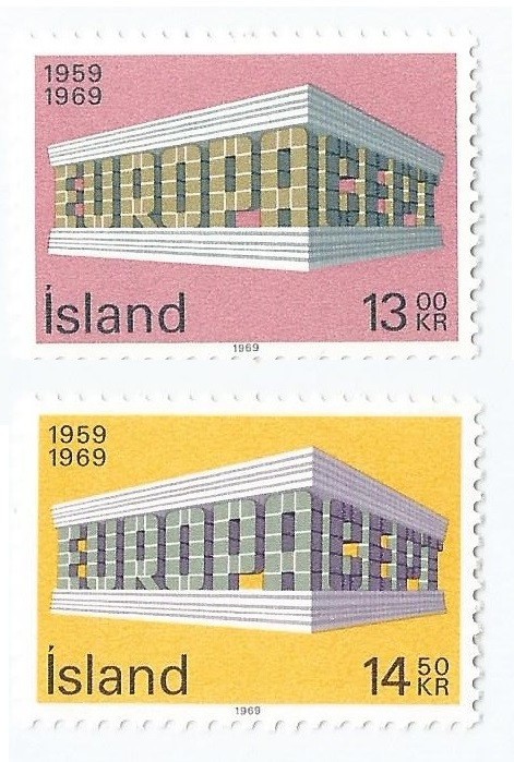 |Islanda, Europa CEPT, 1969, MNH