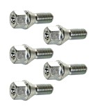 Pachet 5 prezoane roata M12x1.5 (SW17) - Lungime 47.5 mm, pentru janta aliaj si otel