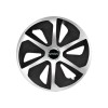 Set 4 capace roti Roco Gri-Negru R16 Compatibil Cu Smart, Autohelix MSA