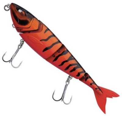 Vobler Articulat BERKLEY Zilla Swimmer, Red Tiger, 15g, 12cm, 1buc/pac foto