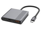 Hub USB cu HDMI, USB A și USB C