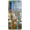 Husa compatibila cu Motorola G51 model decaying flowers, Silicon, TPU, Viceversa, Transparent, Carcasa