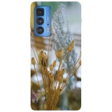 Husa compatibila cu Motorola G20 model decaying flowers, Silicon, TPU, Viceversa, Transparent, Carcasa