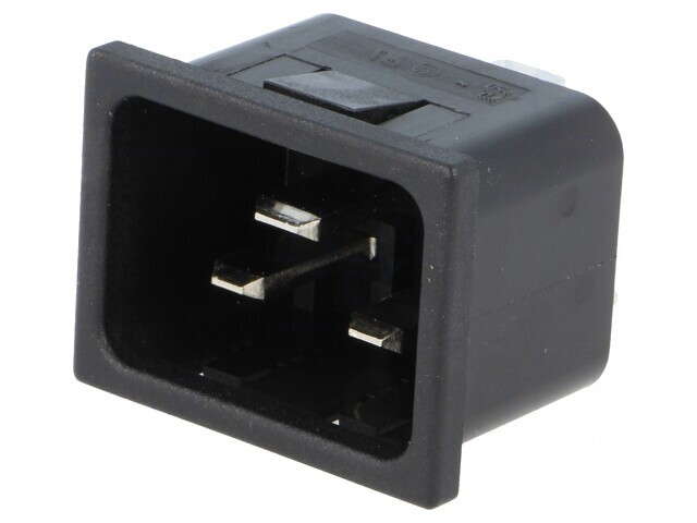 Conector Alimentare AC Tată 16A 250V IEC 60320