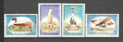 Romania.1982 Posta aeriana-100 ani nastere A.Vlaicu ZR.697 foto