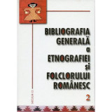 Bibliografia generala a etnografiei si folclorului romanesc, volumul 2, 1892-1904