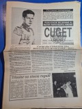 ziarul cuget septembrie 1992 - regele mihai