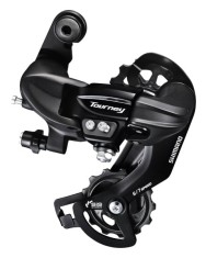 Schimbator spate Shimano Tourney RD-TY300 6/7 viteze, culoare negru Cod:AWR2451