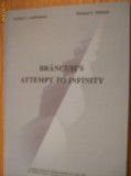 BRANCUSI^S ATTEMPT TO INFINITY - Serban C Andronescu, Michael C. Melczer - New York, USA, 2004; lb. engleza