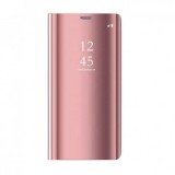 Husa Flip Carte Clear View Samsung Galaxy A41 (A415) Rose
