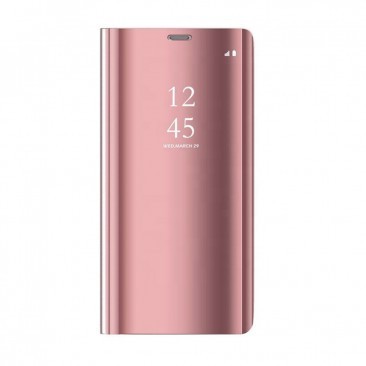 HUSA FLIP CARTE CLEAR VIEW HUAWEI P40 LITE 5G ROSE foto