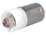 Lampă LED Albă 6V BA9S