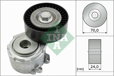 INA 534 0110 20 Intinzator curea, curea distributie foto
