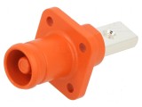Conector alimentare DC soclu tată PIN 1 pentru montare pe panou, CONNFLY