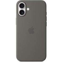 Husa de protectie Apple Silicone Case with MagSafe pentru iPhone 16 Plus - Stone Gray