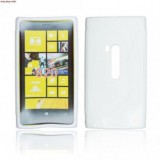 Husa Silicon S-Line Nokia Lumia 920 - Protectie Premium, Alb