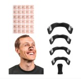 Dilatator Nazal Antisforait - 30 Plasturi Impermeabili pentru Cresterea Capacitatii Respiratorii si Corectarea Deviatiei de Sept