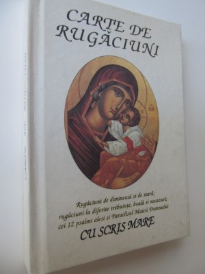 Carte de rugaciuni (cu scris mare) foto
