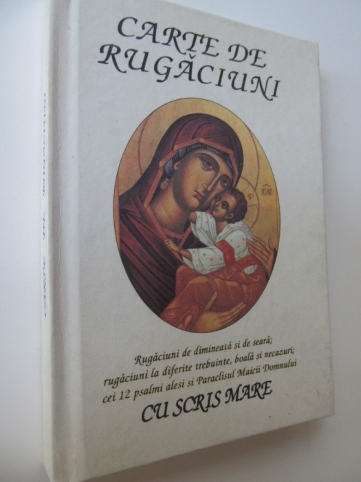 Carte de rugaciuni (cu scris mare)