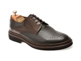 Pantofi eleganti LE COLONEL maro, 61722, din piele naturala