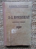 JEAN-JACQUES ROUSSEAU - MORCEAUX CHOISIS de DANIEL MORNET (Auteur) 1936