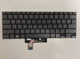 Tastatura Laptop, Asus, ZenBook 14 UX3405C, UX3405CA, UX3405M, UX3405MA, gri, layout US