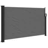 Cumpara ieftin Copertina laterala retractabila antracit 120x500 cm