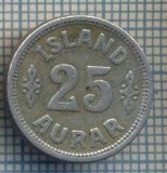 AX 325 MONEDA - ISLANDA - 25 AURAR -ANUL 1925 -STAREA CARE SE VEDE, Europa