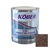 Email 3in1 cu efect hammer, 0.75L, aplicare directa pe rugina, brun