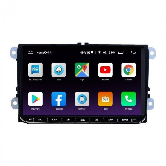 Navigatie dedicata cu Android 9&rdquo; Vw T5 Multivan 2003-2015 &reg; ALM