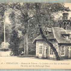 AD 471 C. P. VECHE - VERSAILLES -HAMEAU DE TRIANON-LA LAITERIE ET LA TOUR-FRANTA