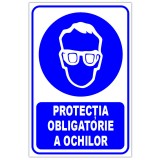 Indicator protectia obligatorie a ochilor