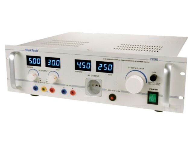Alimentator Laborator Programabil PEAKTECH 250VAC 4.5A