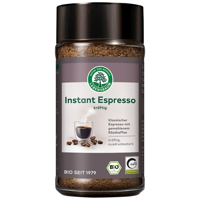 Cafea espresso instant, eco