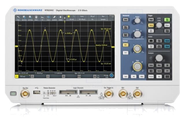 Osciloscop digital ROHDE &amp; SCHWARZ 2 Canale 300MHz 1,25Gsps 2,5Gsps Interleaved
