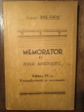 MEMORATOR DE PODURI IMPROVIZATE- PAUL FUCHS