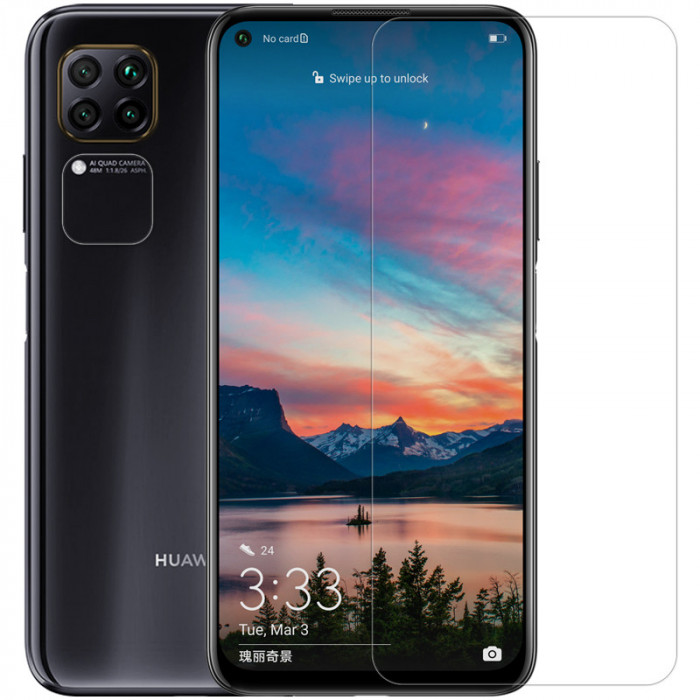 Nillkin - Folie sticla - Huawei P40 Lite - Transparent