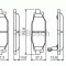 Set placute frana,frana disc SUBARU LEGACY V Combi (BM, BR) (2009 - 2016) BOSCH 0 986 494 444