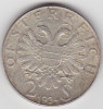 AUSTRIA 2 SCHILLING 1934 ENGELBERT DOLLFUSS, Europa, Argint