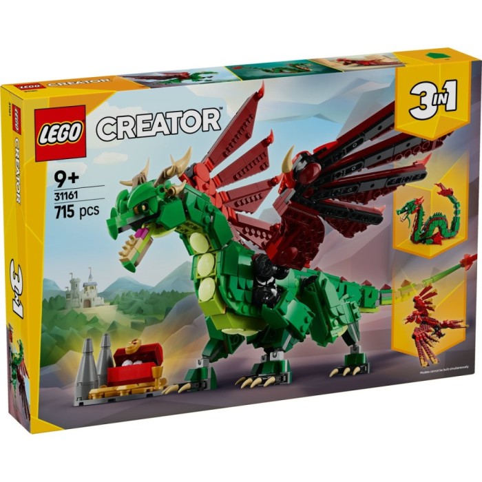 Lego creator dragon medieval 31161